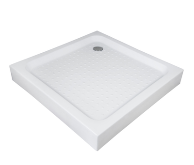 Піддон Veronis PD-100-S 100×100×15 см, акриловий, з сифоном і ніжками