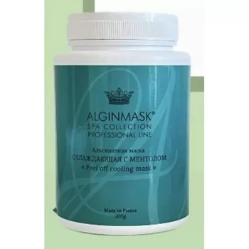 Альгинатная маска ALGINMASK охлаждающая для лица и тела (с ментолом)，200 гр. (FBM6)