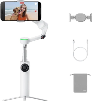 Екшн-камера Insta360 Flow 2 Pro Standard Bundle White