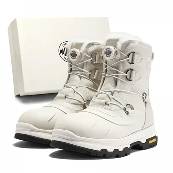 Ботинки чоловічі Palladium Martin Boots Shell Fur V14 Cloud White/Black 44 Білий 79741-002-M