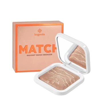 Запеченный бронзер Bogenia MATCH Radiant Baked Bronzer BG670 (№001) 10 г