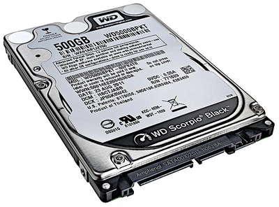 Жесткий диск Western Digital Black 500GB 7200rpm 16MB WD5000BPKT 2.5 SATA II Refurbished