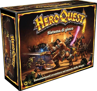 Gra planszowa Hasbro HeroQuest (wersja włoska) (5010993940493) (955555907074114) - Outlet
