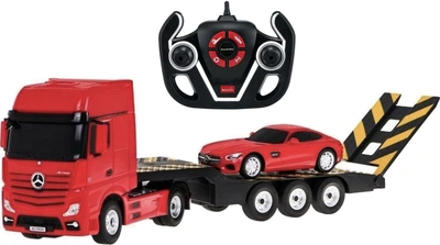 Samochód Rastar Mercedes-Benz Actros + AMG GT 1:24 (6930751310995) (955555908762428) - Outlet