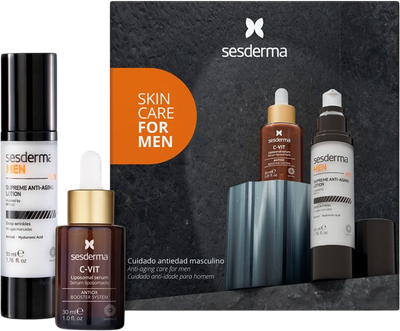 Набір для догляду за обличчям Sesderma Лосьйон 50 мл + Сироватка 30 мл (8429979485649) (955555914660566) - Уцінка