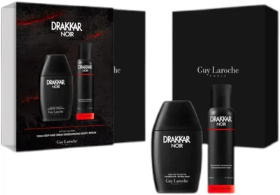 Набір для чоловіків Guy Laroche Drakkar Noir Туалетна вода 100 мл + Дезодорант 150 мл (5029726009970)