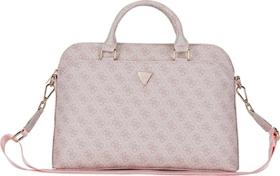 Torba na laptopa Guess 4G Triangle Logo 15" Pink (GUCB15P4DPTP)