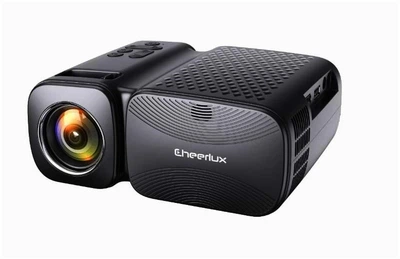 Портативный мини проектор Cheerlux C11 с WIFI и динамиком, 2600 Lumen, черный (ML-Cheerlux C11)