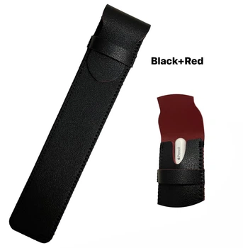 Чехол для стилуса универсальный Футляр для Apple Pencil (Black+Red)