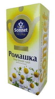 Чай трав'яний Ромашка, 20х1.5г Sonnet