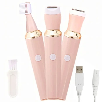 Водонепроницаемая бритва SURKER 3в1 для стрижки и бритья с аккумулятором и USB зарядкой (605245)