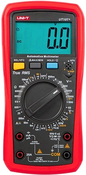 Цифровий тестер акумулятора UNI-T 5095 UT107+ (5900804100744)