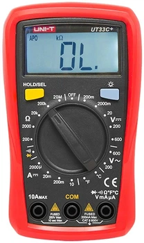 Многофункциональный тестер напряжения UNI-T 5019 UT33C+ (5900804005414)