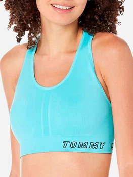 Спортивний топ для бігу жіночий Tommy Hilfiger 372277495 L Бірюзовий (1159768353)
