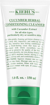 Гель для вмивання обличчя Kiehl's Cucumber Herbal Conditioning Cleanser 150 мл (3605971482144)