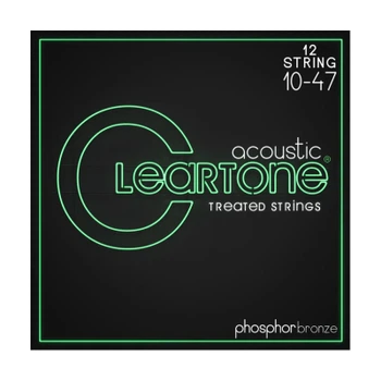 Струны для гитары Cleartone Acoustic Phosphor Bronze 12-String Ultra Light (10-47) (7410-12)