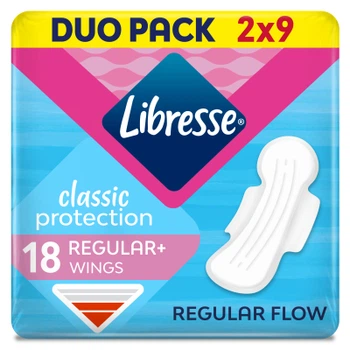 Гигиенические прокладки Libresse Classic Protection Regular 18 шт. (7322541233604)