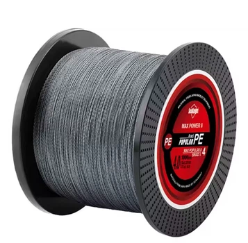 Шнур плетеный рыболовный SeaKnight MAX POWER II 1000 м 1.5# 0.2 мм 11.34 кг 25 lb gray