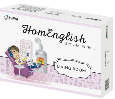 Gra planszowa REGIPIO HomEnglish Let's chat in Living Room (5903111818708)