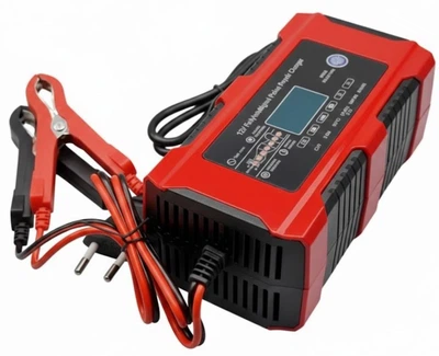 Зарядное устройство 12V 10A Charger Pulse Repair для зарядки автомобильных аккумуляторов