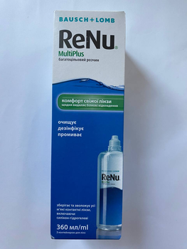 Раствор для контактных линз ReNu 360 мл Bausch & Lomb