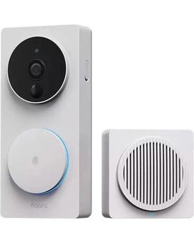 Дверний дзвінок Aqara Smart Video Doorbell G4 White (ZNKSML01LM)