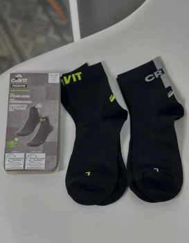 Трекінгові чоловічі шкарпетки Crivit набір 2 пари для активного відпочинку Розмір 41 Чорніого кольору