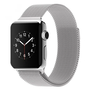Ремешок Apple Watch 42, Milanese loop, Серебряный - 208901