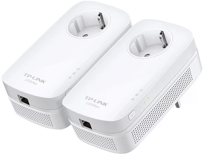 Комплект адаптерів TP-LINK Powerline TL-PA8010P KIT AV1300 з вбудованою розеткою (2261497X00790) - Уцінка