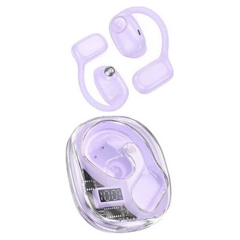 Bluetooth-гарнитура Hoco EA3, Стерео, Фиолетовый - 446836
