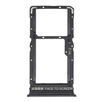 Держатель SIM-карты Xiaomi Redmi Note 10 5G, Черный - 388963