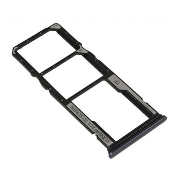 Держатель SIM-карты Xiaomi Redmi 9a, С разъемом на карту памяти, Серый - 207883