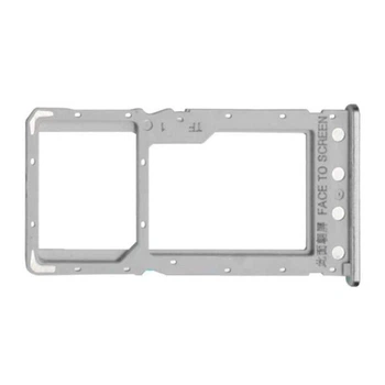 Держатель SIM-карты Xiaomi Redmi 6 / Redmi 6a, С разъемом на карту памяти, Серый - 242515