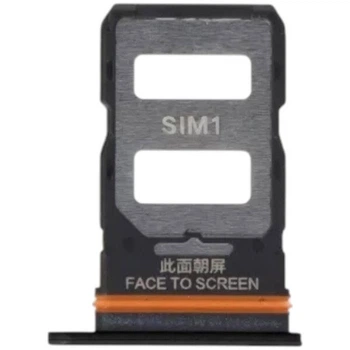Держатель SIM-карты Xiaomi Redmi Note 12 Pro, Черный - 408882