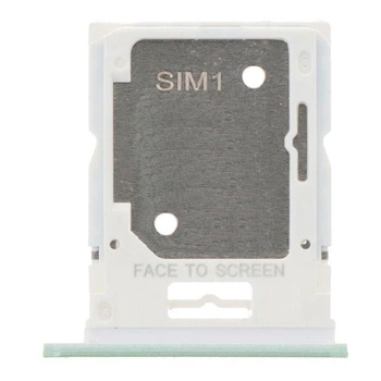 Держатель SIM-карты Xiaomi Redmi Note 13, С разъемом на карту памяти, Зеленый - 555555
