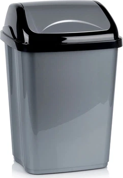 Кошик для сміття Orion пластиковий 26 л Сірий (8592381171322)