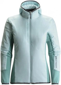 Жіноча куртка Soft Shell Black Diamond Deployment Hybrid Hoody, M - Glacial Blue
