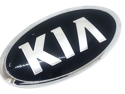Эмблема Kia на капот и багажник 129×65мм Значок шильдик