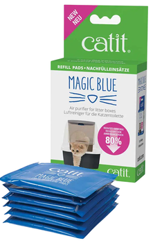 Filtr do kuwety dla kota Catit Magic Blue Refill Pads (22517443064)
