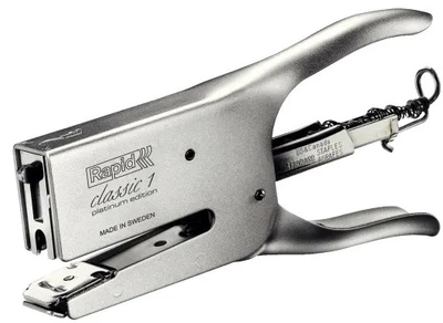 Степлер Rapid Classic K1 Platinum 50 аркушів 80 г/м² Метал (4051661010118)