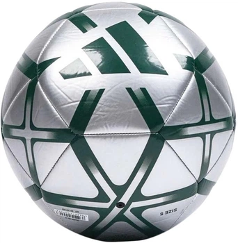 М'яч футбольний Adidas Starlancer Clb JW1358 5 Сріблясто-зелений (4068815099493)