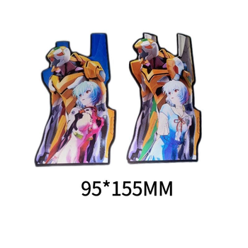 Голографическая наклейка Евангелион Рей Аянами Evangelion Rei Ayanami
