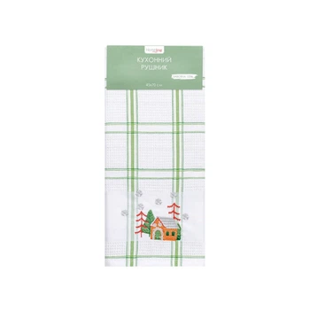 Полотенце вафельное Home Line Лес 180064 45*70 см