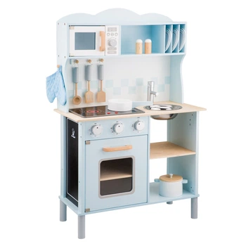 Ігровий набір New Classic Toys Міні-кухня, сучасна, електрична, синя 60x30x100 см