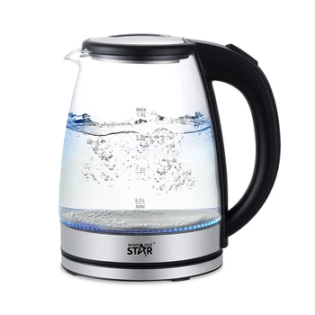 Электрочайник WINNINGSTAR ST-6017 1.8L 1500W Silver