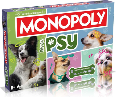 Настільна гра Winning Moves Monopoly: Собаки (5036905060400)