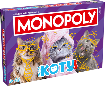 Настільна гра Winning Moves Monopoly: Коти (5036905060608)