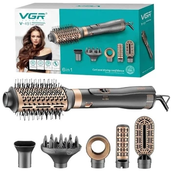Фен-щетка для волос 6 в1 VGR V491