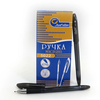 Ручка кулькова Josef Otten EasyOffice 0,7мм Чорна (5022)