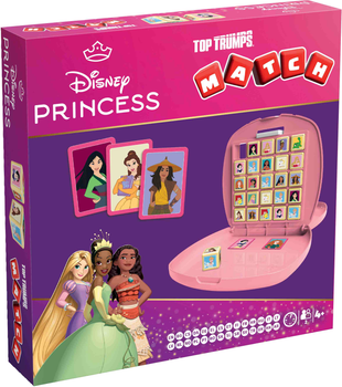 Gra planszowa Winning Moves Top Trumps Match Disney: Princess (edycja międzynarodowa) (5036905060493)